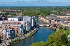 Fletton Quays,
River Nene, Peterborough
Wednesday 10 May 2023. 
Picture by Terry Harris.