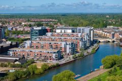 Fletton Quays,
River Nene, Peterborough
Wednesday 10 May 2023. 
Picture by Terry Harris.